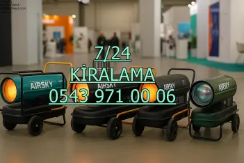 Adana Osmaniye Gaziantep Kiralık Endüstriyel Jet Isıtıcı Kiralama