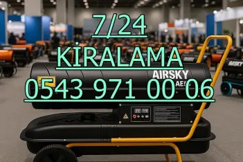 Adana Osmaniye Gaziantep Kiralık Sıcak Hava Üfleyici Kiralama