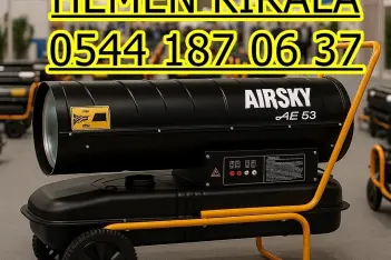 Ankara Akyurt Çubuk Kiralık Profesyonel Isıtma Makinesi Kiralama