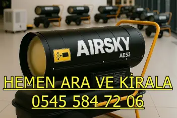 Bursa Mazotlu Elektrikli Isımak Isıtıcı Kiralama