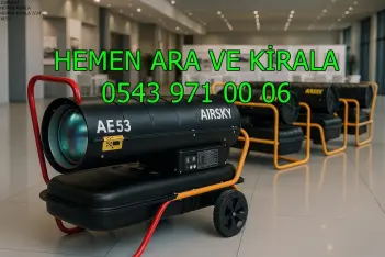 Çankaya Mazotlu Elektrikli Isımak Isıtıcı Kiralama