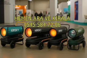Diyarbakır Mazotlu Elektrikli Isımak Isıtıcı Kiralama