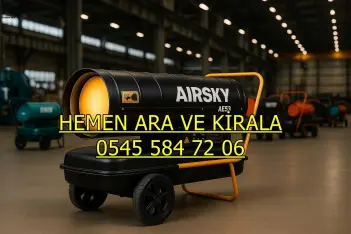 ISIMAK ISITICI KİRALAMA Gümüşhane ve Bitlis ve İzmir