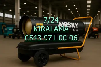 ISIMAK ISITICI KİRALAMA Kırıkkale ve Ankara ve Karabük