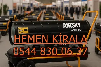 Konya Mazotlu Elektrikli Isımak Isıtıcı Kiralama