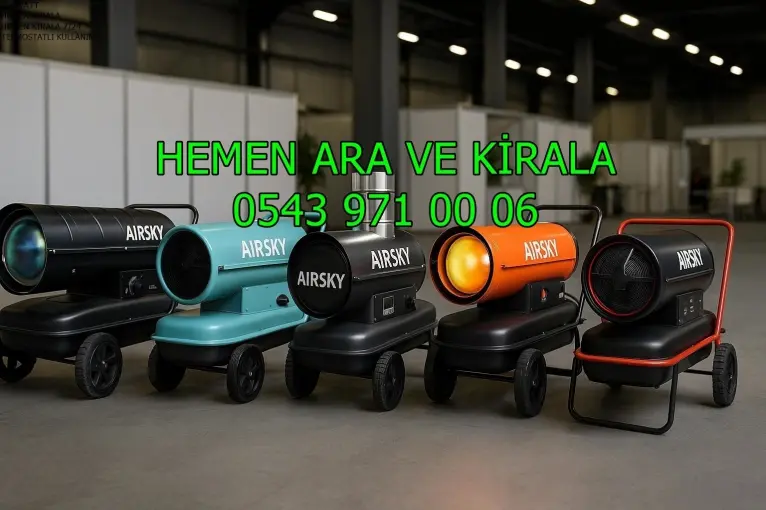 Adana Mazotlu Elektrikli Isımak Isıtıcı Kiralama