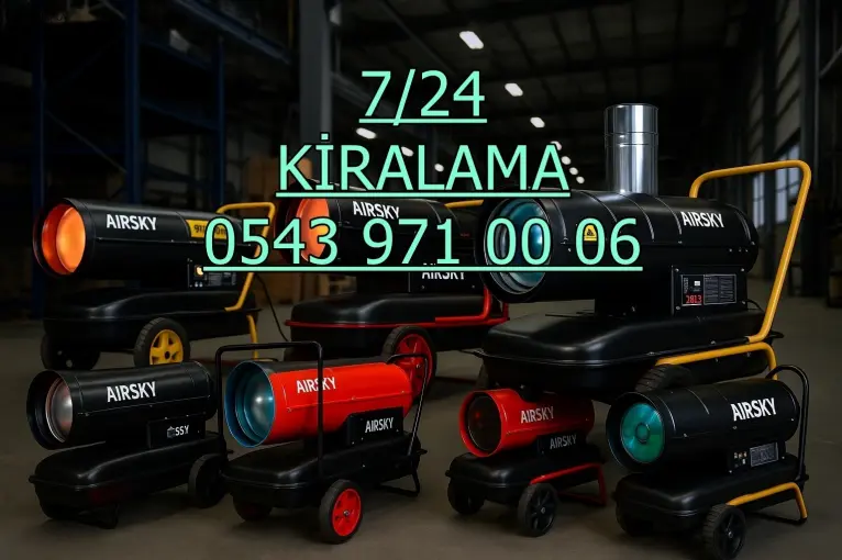 Ankara Mazotlu Elektrikli Isımak Isıtıcı Kiralama