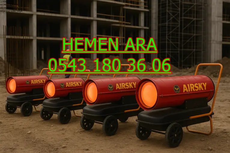 ISIMAK ISITICI KİRALAMA Adana ve Bitlis ve Kocaeli