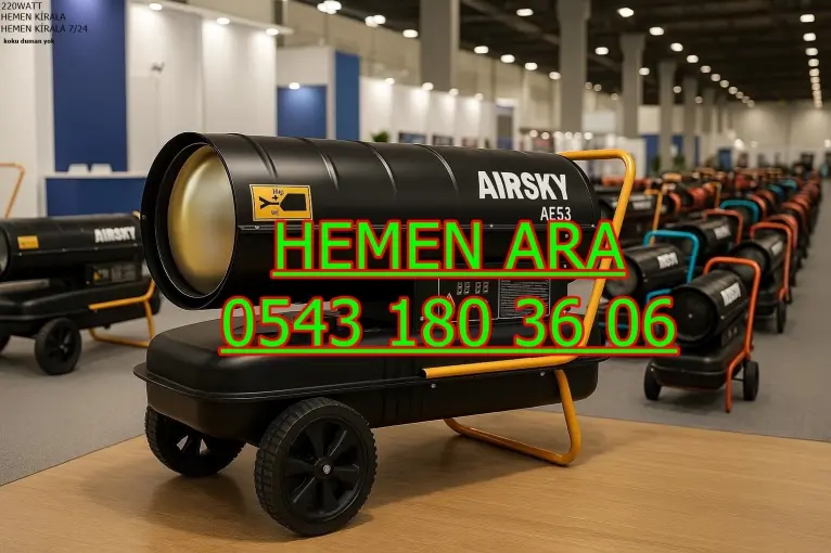 ISIMAK ISITICI KİRALAMA Esenler ve Fatih ve Gaziosmanpaşa