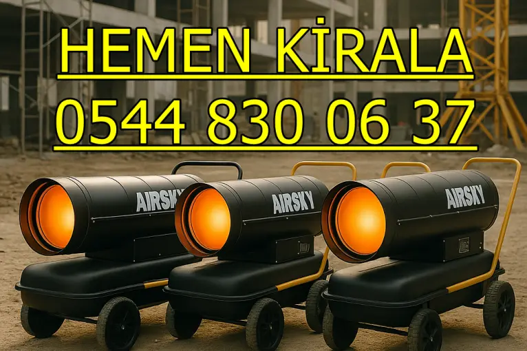 ISIMAK ISITICI KİRALAMA Karabük ve Kocaeli ve Kütahya