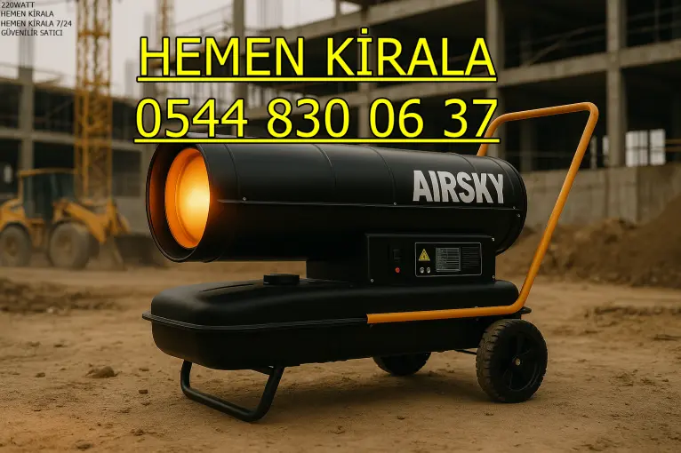 Sakarya Mazotlu Elektrikli Isımak Isıtıcı Kiralama