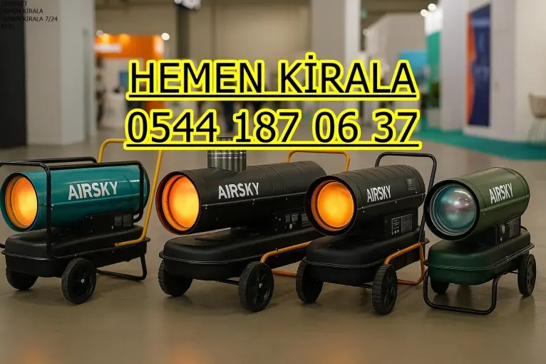 Sincan Mazotlu Elektrikli Isımak Isıtıcı Kiralama