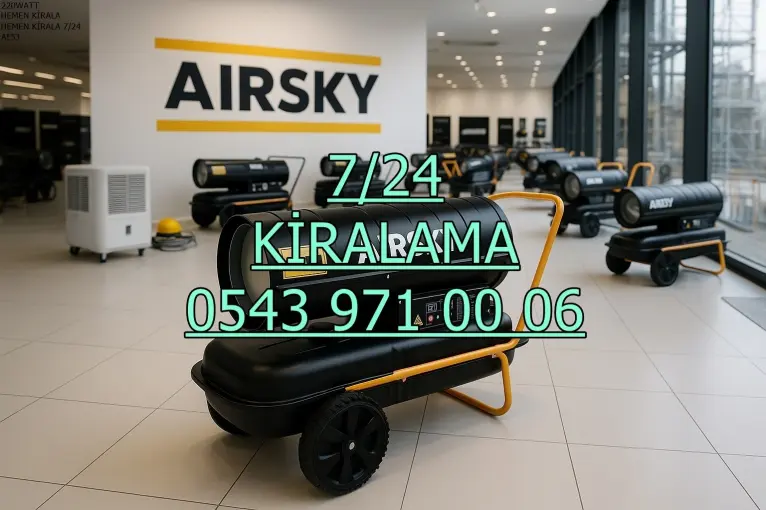 Şişli Mazotlu Elektrikli Isımak Isıtıcı Kiralama